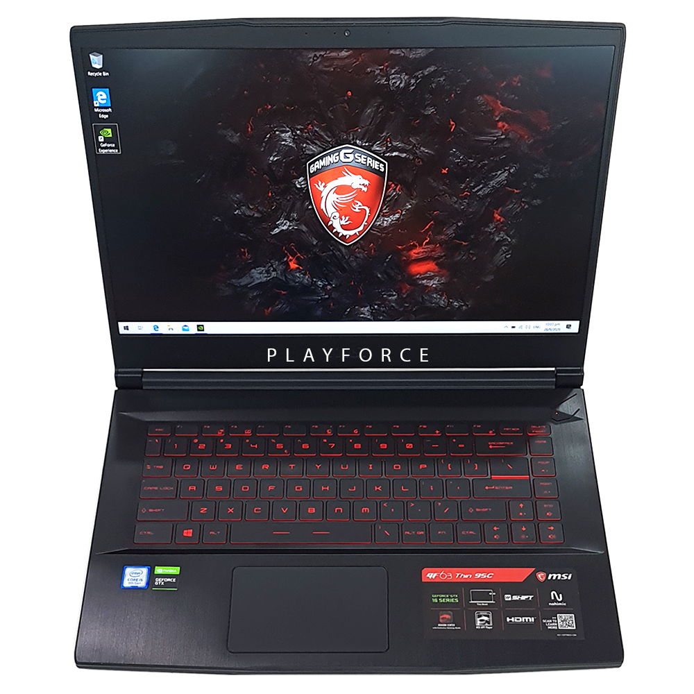 MSI GF63 Thin (i5-9300H, GTX 1650, 8GB, 256GB SSD, 15-inch)