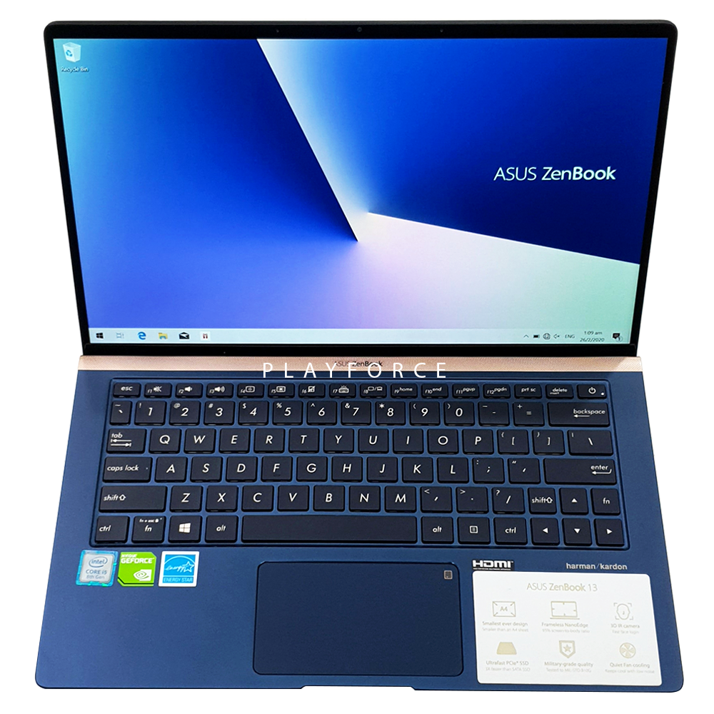 ZenBook UX333FN (i5-8265U, MX150, 8GB, 256GB SSD, 13-inch)