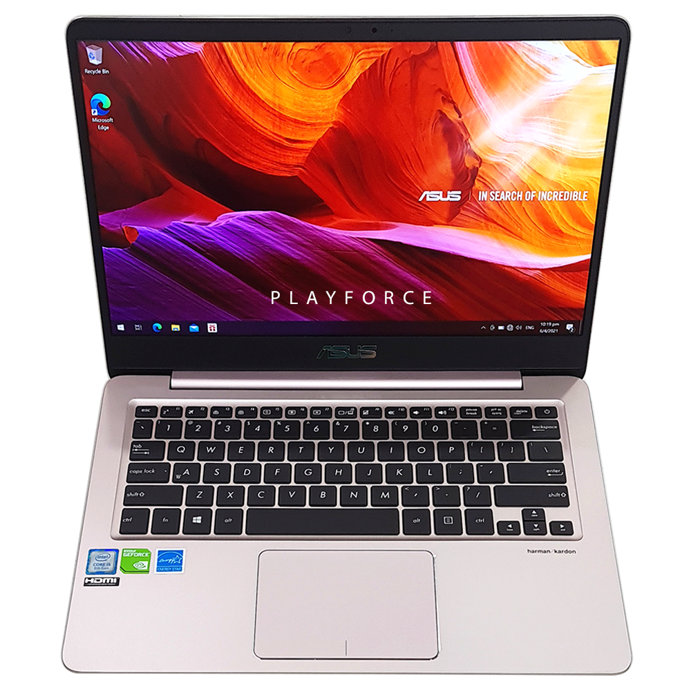 ZenBook UX410UF (i5-8250U, 8GB, 1TB+256GB SSD, 14-inch)