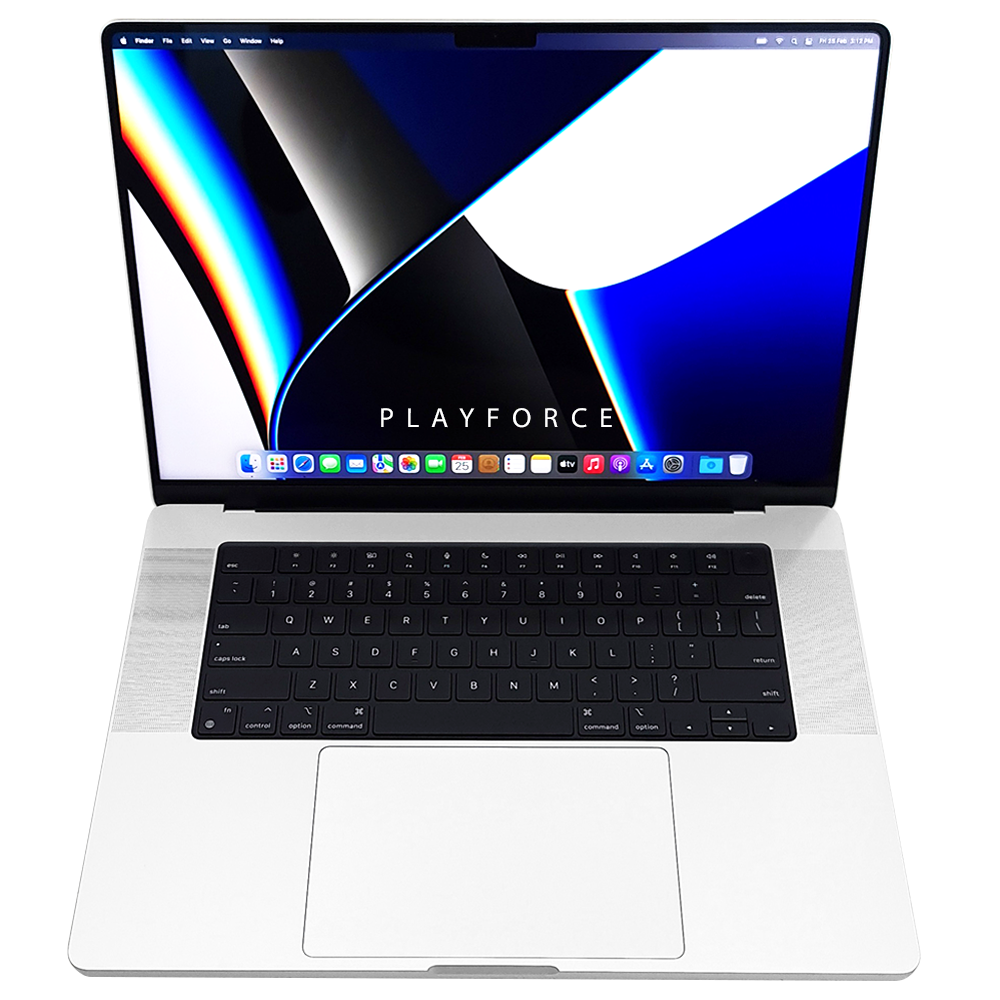 MacBook Pro (16-inch, M1 Pro, 16GB, 512GB, Silver)