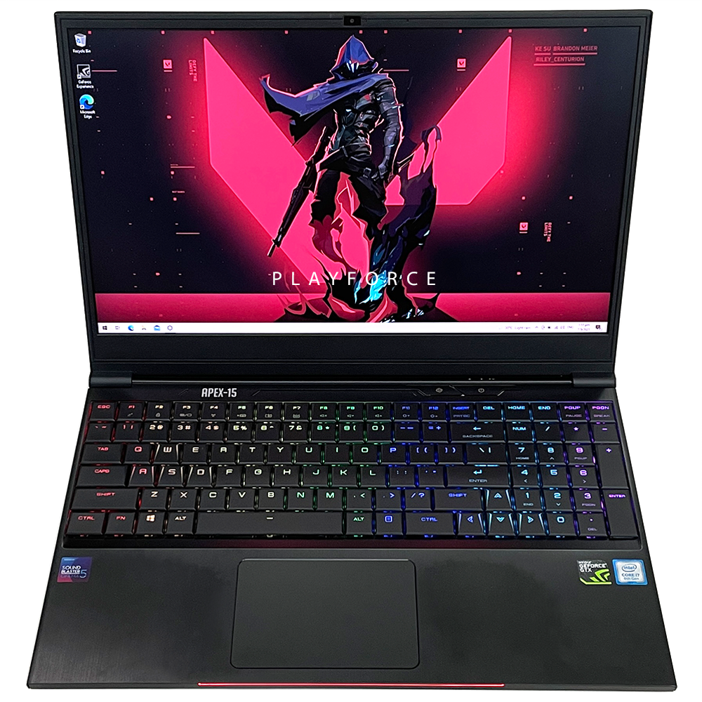 Aftershock Apex 15 (i7-8750H, GTX 1060, 16GB, 1TB+256GB SSD, 15-inch)