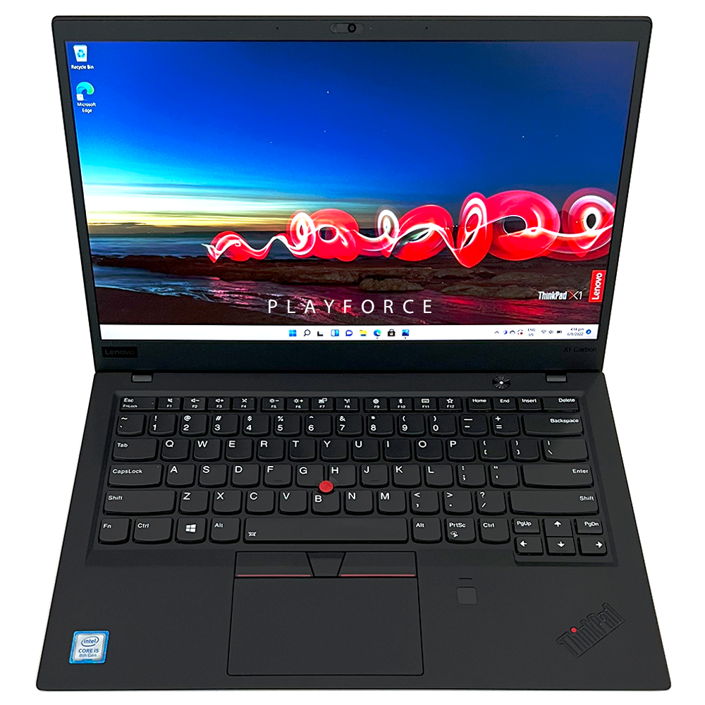 X1 Carbon 6th Gen (i5-8250U, 8GB, 256GB SSD, 14-inch)