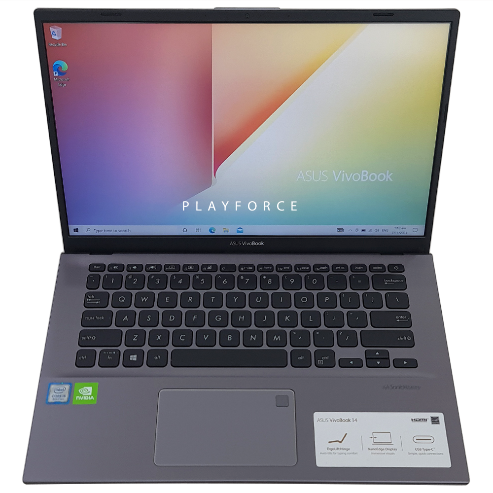 VivoBook X412FJ (i5-8265U, MX230, 8GB, 256GB SSD, 14-inch)