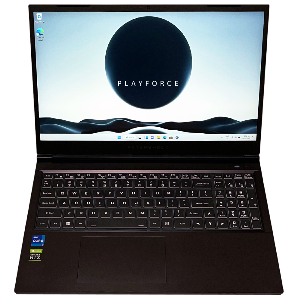 Aftershock Forge 15S (i7-11800H, RTX 3050Ti, 16GB, 512GB SSD, 144Hz, 15-inch)