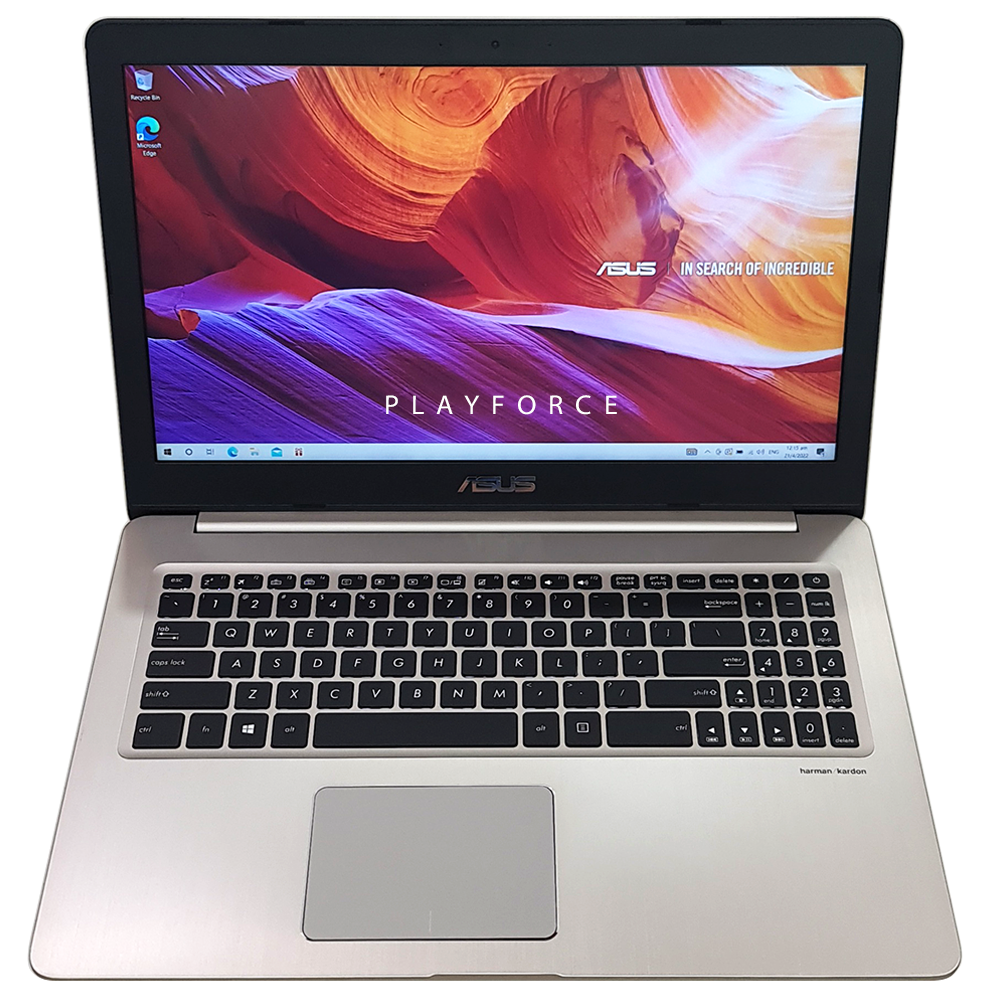 VivoBook Pro N580VD (i7-7700HQ, GTX 1050, 8GB, 1TB+128GB SSD, 15-inch)