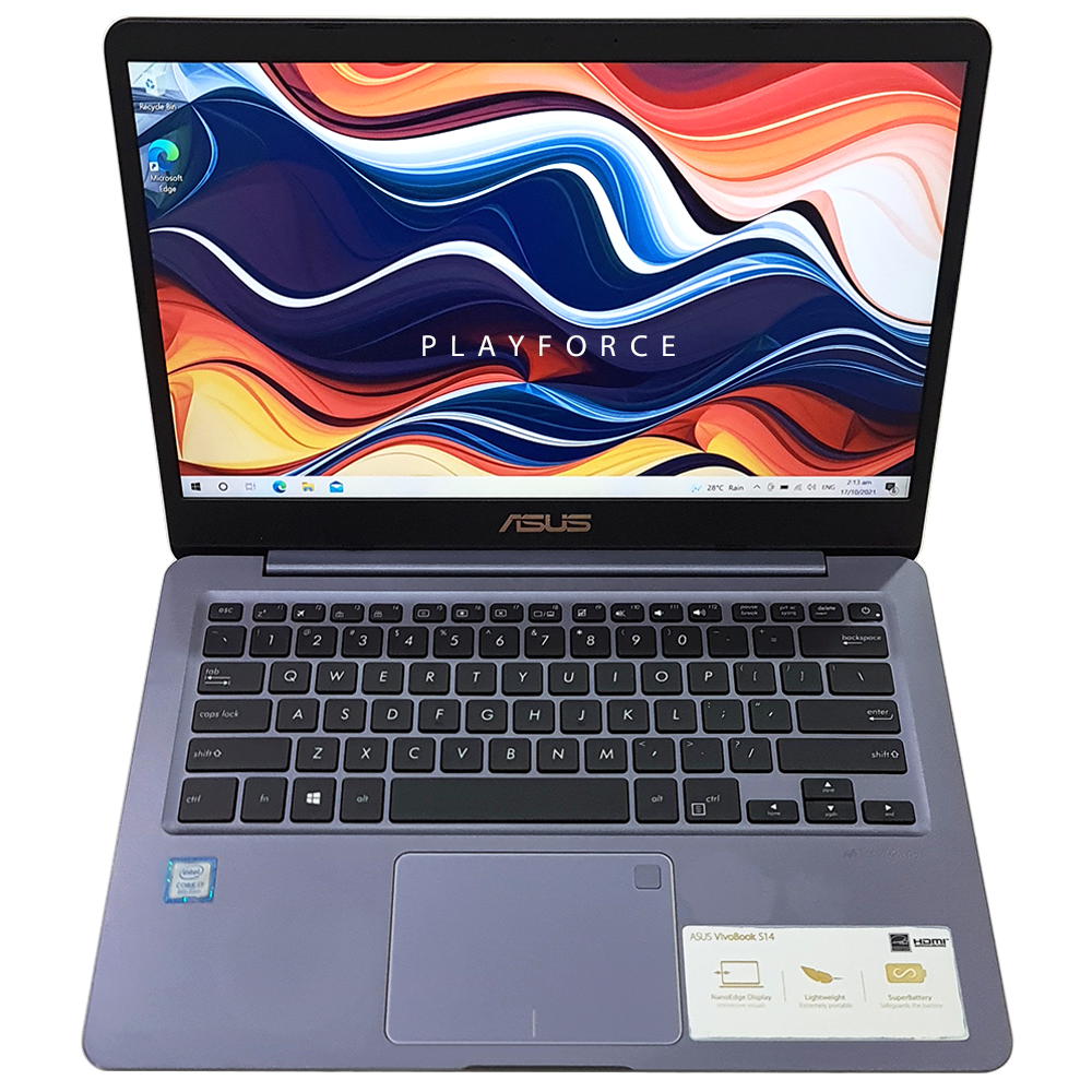 VivoBook S14 S410UN (i7-8550U, MX150, 8GB, 512GB SSD, 14-inch)