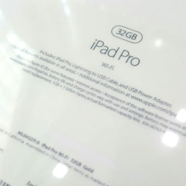 iPad Pro 12.9" 32GB WiFi Only